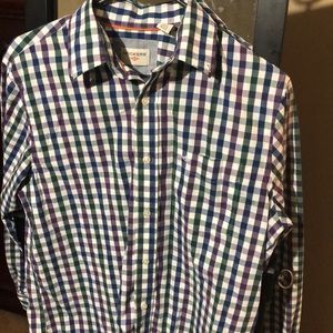 Plaid Dockers button down shirt